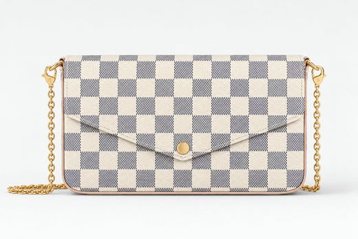 Pochette - Damier Azur