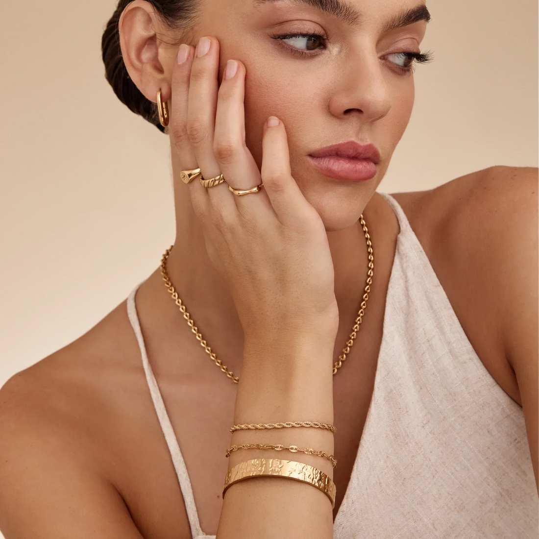 Braided Chain Bracelet