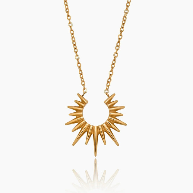 Helia Sunburst Necklace