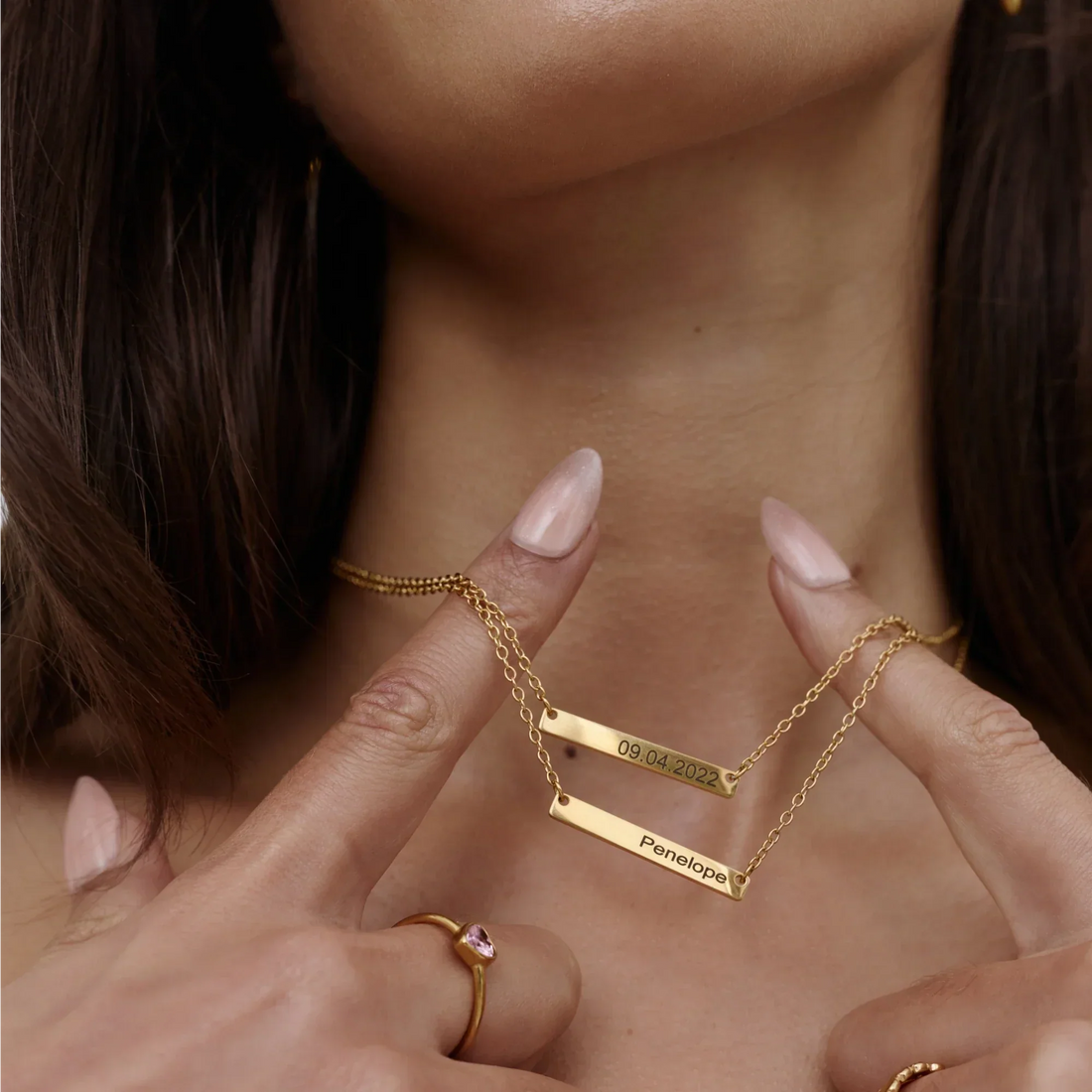 Customizable Bar Necklace