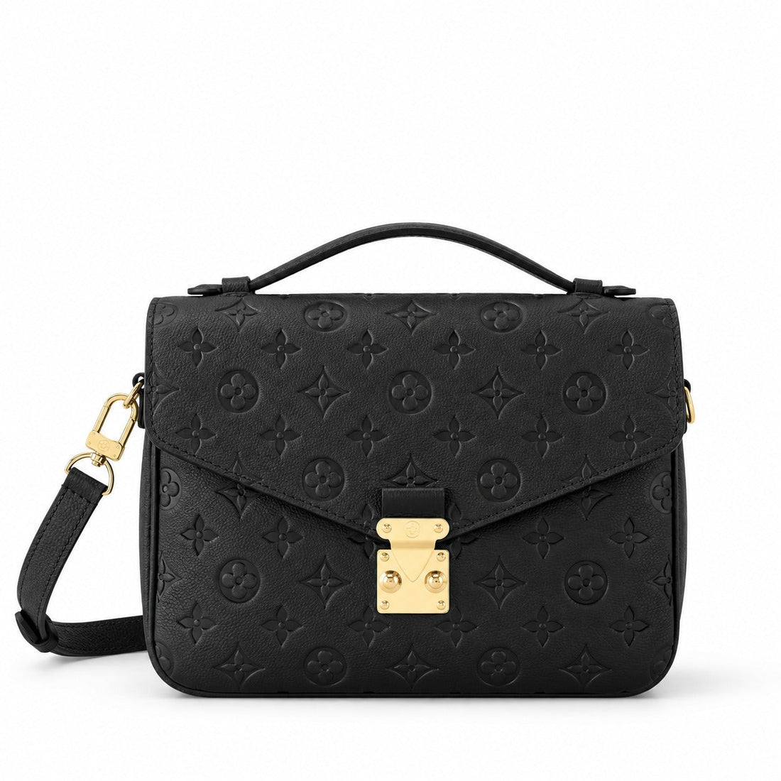 Structured Crossbody Bag - Black