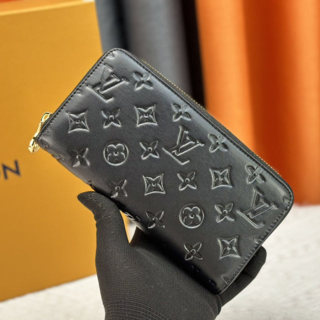 Vertical Zip Wallet