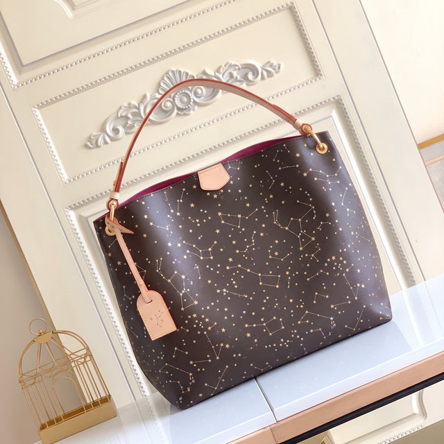 Luxury Shoulder Bag - Brown