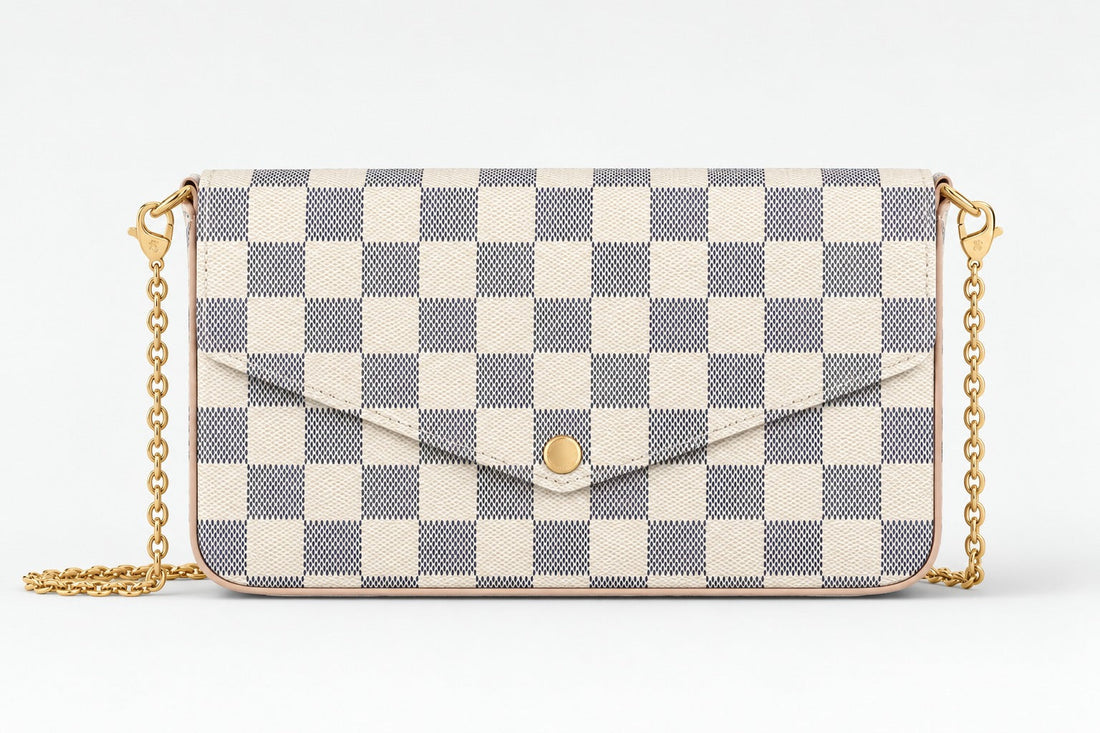 Pochette - Damier Azur