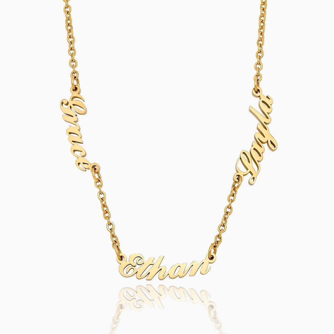 Necklace with Multiple Names