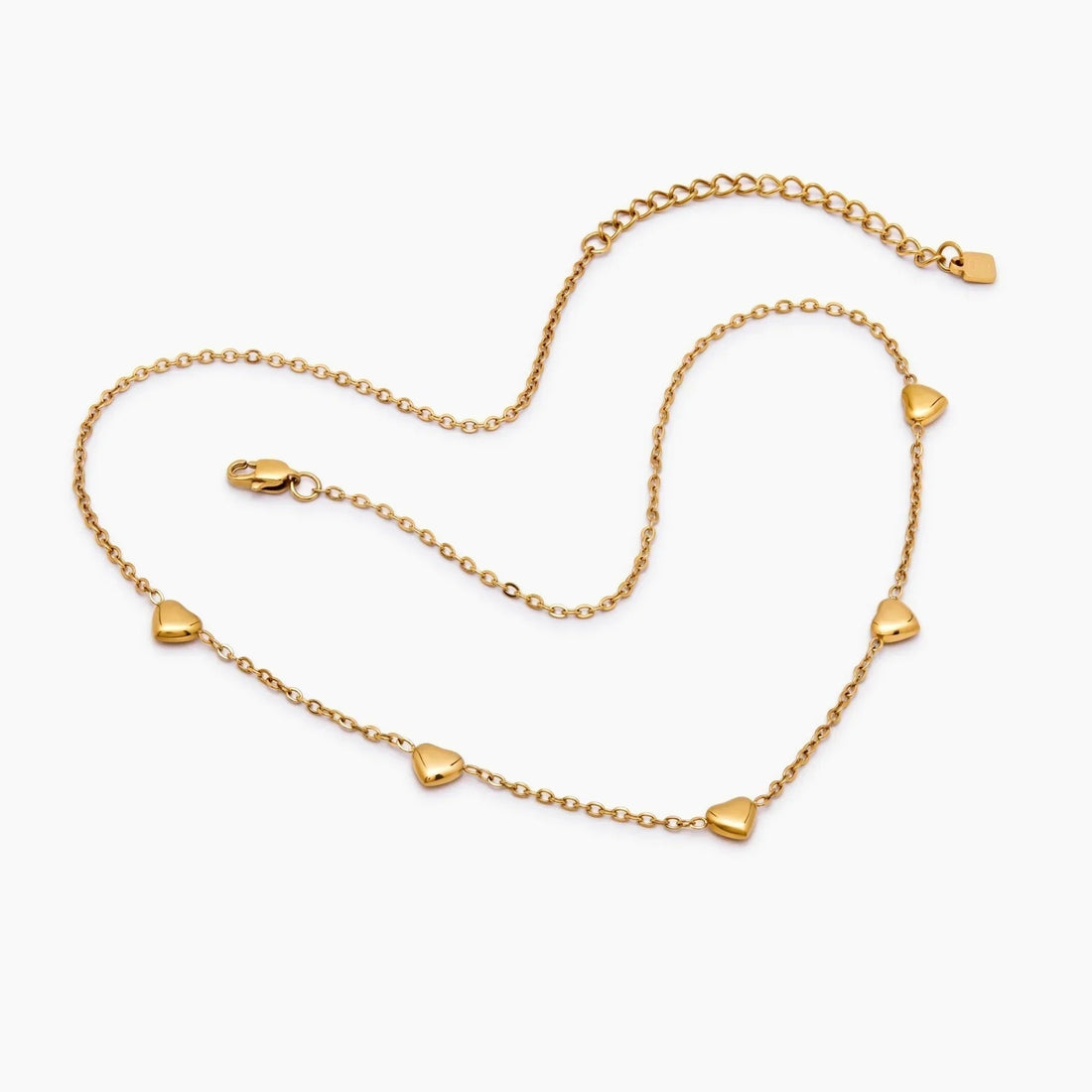 Embossed Heart Necklace