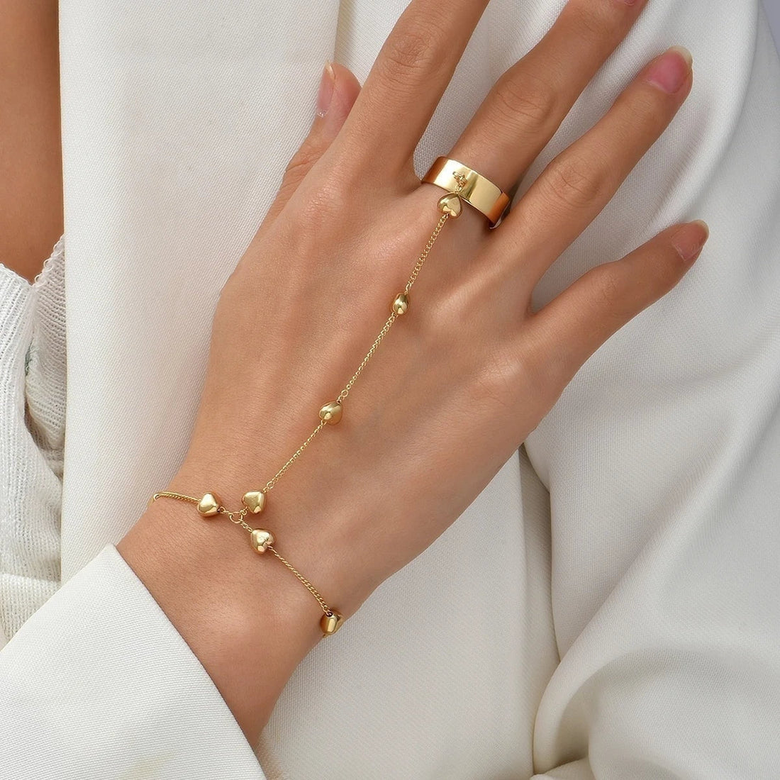 Heart Hand Chain