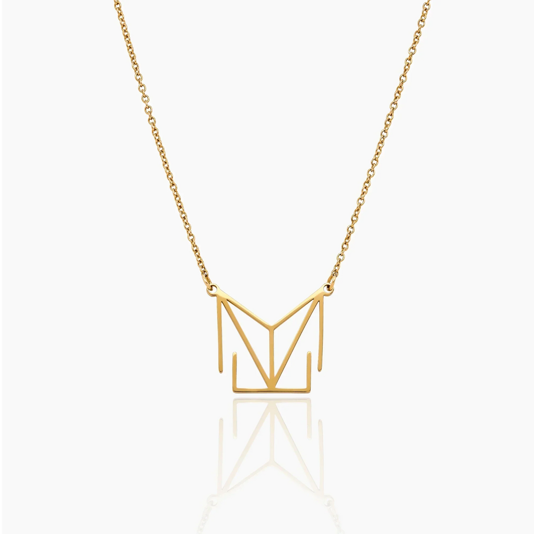 Minimalist Monogram Name Necklace
