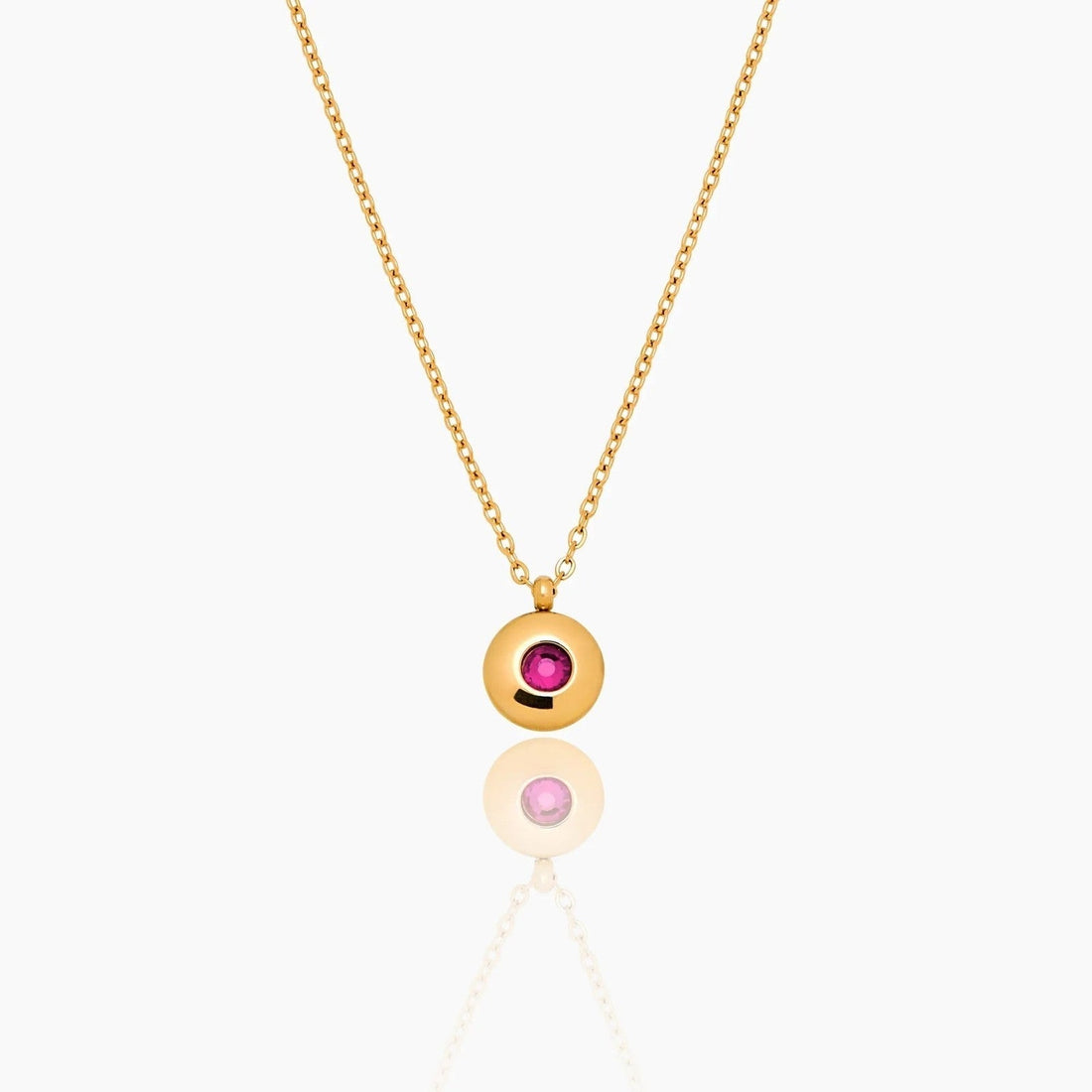 Mini Birthstone Pendant Necklace